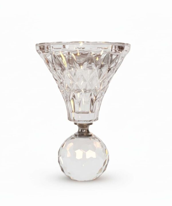 Glass Bakhoor Burner with Round Base