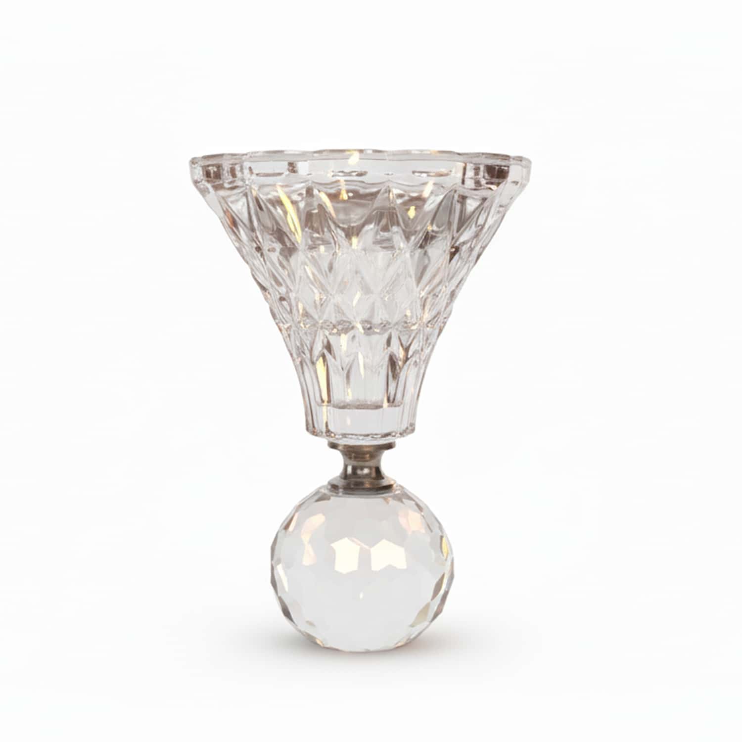 Glass Bakhoor Burner with Round Base